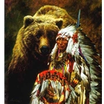My Brother...The Grizzly by artist Paul Calle