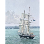 Royal Excursion - Sailboat by artist Matthew Hillier