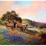 Home From the Fair by western artist Jack Terry