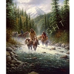 Heading Home by western artist Jack Terry