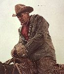 Ken Hunder Working Cowboy by James Bama
