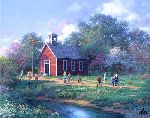 The Little Red Schoolhouse by Larry Dyke