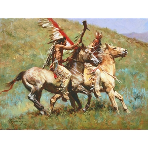 Tribal Warfare by Howard Terpning