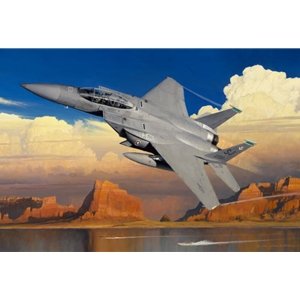 Strike Eagle over Lake Powell by William S. Phillips