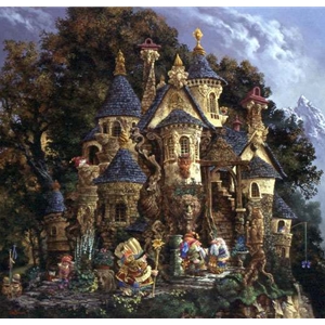 College of Magical Knowledge by artist James Christensen