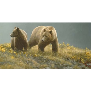 Alaska Light - Grizzly Bear by Robert Bateman