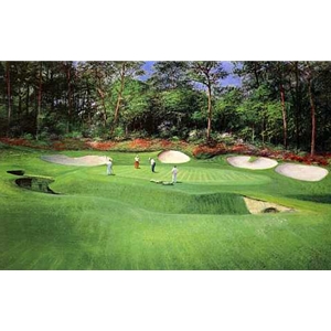 13th Hole at Augusta by Peter Ellenshaw