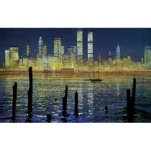 The Glisten of New York by Peter Ellenshaw