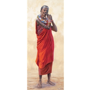 Masai Maiden by artist Lindsay Scott