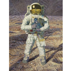 First Men: Neil A. Armstrong - Lunar pioneers by astronaut artist Alan Bean