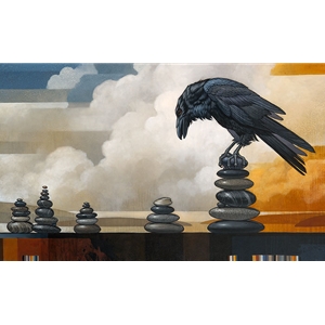 First Trick - raven by Craig Kosak