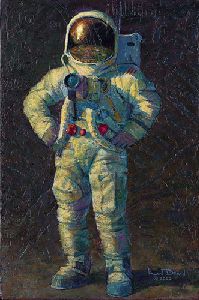 Feelin' Fine by astronaut artist Alan Bean