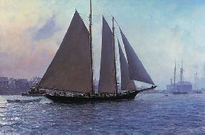 Glouster Mackerel Seiners by Christopher Blossom