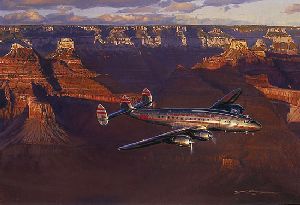 Canyon Starliner by aviation artist Craig Kodera