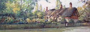 An English Cottage by Paul Landry