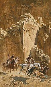 Beneath the Cliff of the Spirits by Frank McCarthy