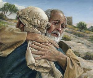 The Prodigal Son by religious artist Liz Lemon Swindle