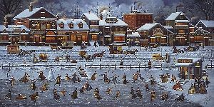 Bostonians and Beans by Charles Wysocki