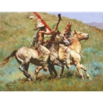 Tribal Warfare by Howard Terpning