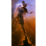 The Eagle Has Risen: Stellar Spire by Hubble Telescope