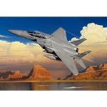 Strike Eagle over Lake Powell by William S. Phillips