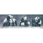 Pandas at Play by Robert Bateman