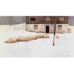 Winter Barn by Robert Bateman