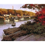 Autumn in Little River by Don Demers