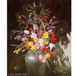 Out of the Darkness - Flowers by Carolyn Blish