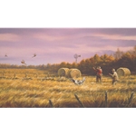 Golden Days - Upland Bird Hunting by artist Paco Young