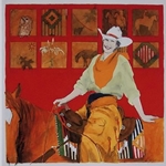 Back in the Saddle by cowgirl artist Donna Howell-Sickles