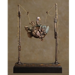 False Magic original bronze by fantasy artist James Christensen