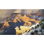 March, Yavapai Point - Grand Canyon view by landscape artist Robert Peters