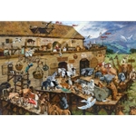 It's a Zoo in There! - Noah's ark by religious artist Michael Dudash