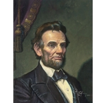 Study for Abraham Lincoln: The Great Emancipator by artist Dean Morrissey