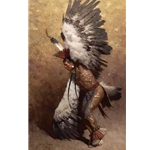 Eagle Dancer Potawatomi by artist Zhou S. Liang