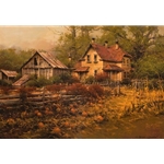 American Pioneer Spirit - old farm site by artist Bruce Cheever
