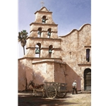 The Bells of San Diego - Mission San Diego de Alcala by George Hallmark