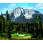 16th Hole, The Reserve At Moonlight Basin by R. Tom Gilleon