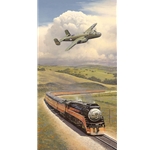 ~ Alameda Bound - Dolittle chases Southern Pacific Daylight by William Phillips