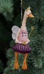 the tooth faerie - Christmas ornament duck by Will Bullas
