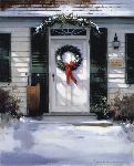 Christmas Door by Paul Landry