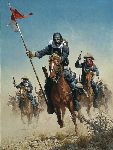 Charge of the Buffalo Soldiers by Frank McCarthy