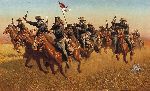 Buffalo Soldiers: Advance as Skirmishers Charge by Frank McCarthy