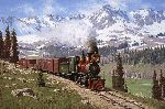 Colorado Narrow Gauge by railroad artist Tucker Smith