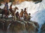 The Force of Nature Humbles All Men by western artist Howard Terpning
