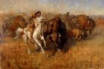 Buffalo Hunt by Andy Thomas