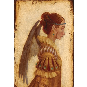 Portrait of Isabella Grimali as an Angel by James C. Christensen