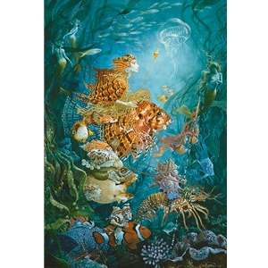 Fantasies of the Sea by James C. Christensen