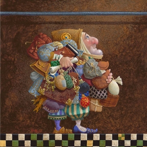 Hold to the Rod, the Iron Rod by artist James Christensen